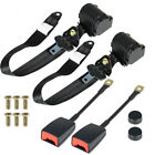 <!--F#f_0-->Seat Belt Universal Safety 2 Sets 3 Point Retractable Truck Strap Seatbelt AU<!--F/-->