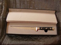 Filetiermesser 7 - KlingenläNge 18Cm - Kunstharzgriff - Gori Design