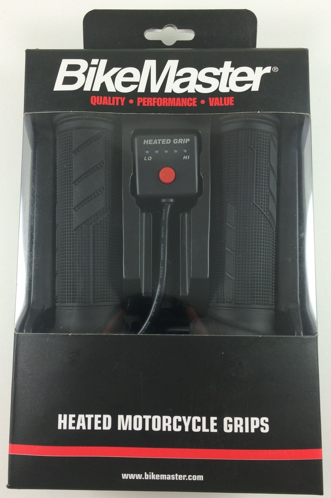 BikeMaster Heated Grips Fits 1" Handlebars Harley Davidson Cruiser