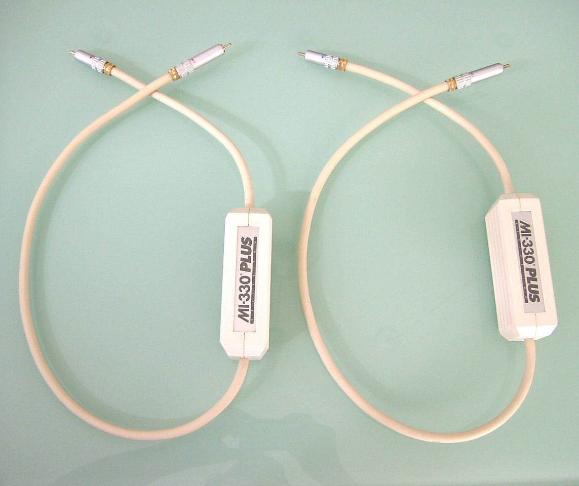 MIT MI-330 PLUS Series2 S2 1.0M 2-piece pair RCA cable