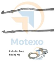 BM50155 Opel Astra 1.6I 16V Mk.5 Z16XER 11/06-12/11 Auspuff Vorne Link Rohr