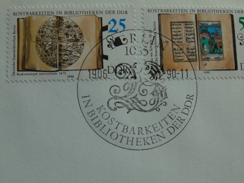 5 DDR Ersttagsbriefe zum Thema "Bücher" und "Buchkunst" von 1972 bis 1990 - Bild 16 von 17