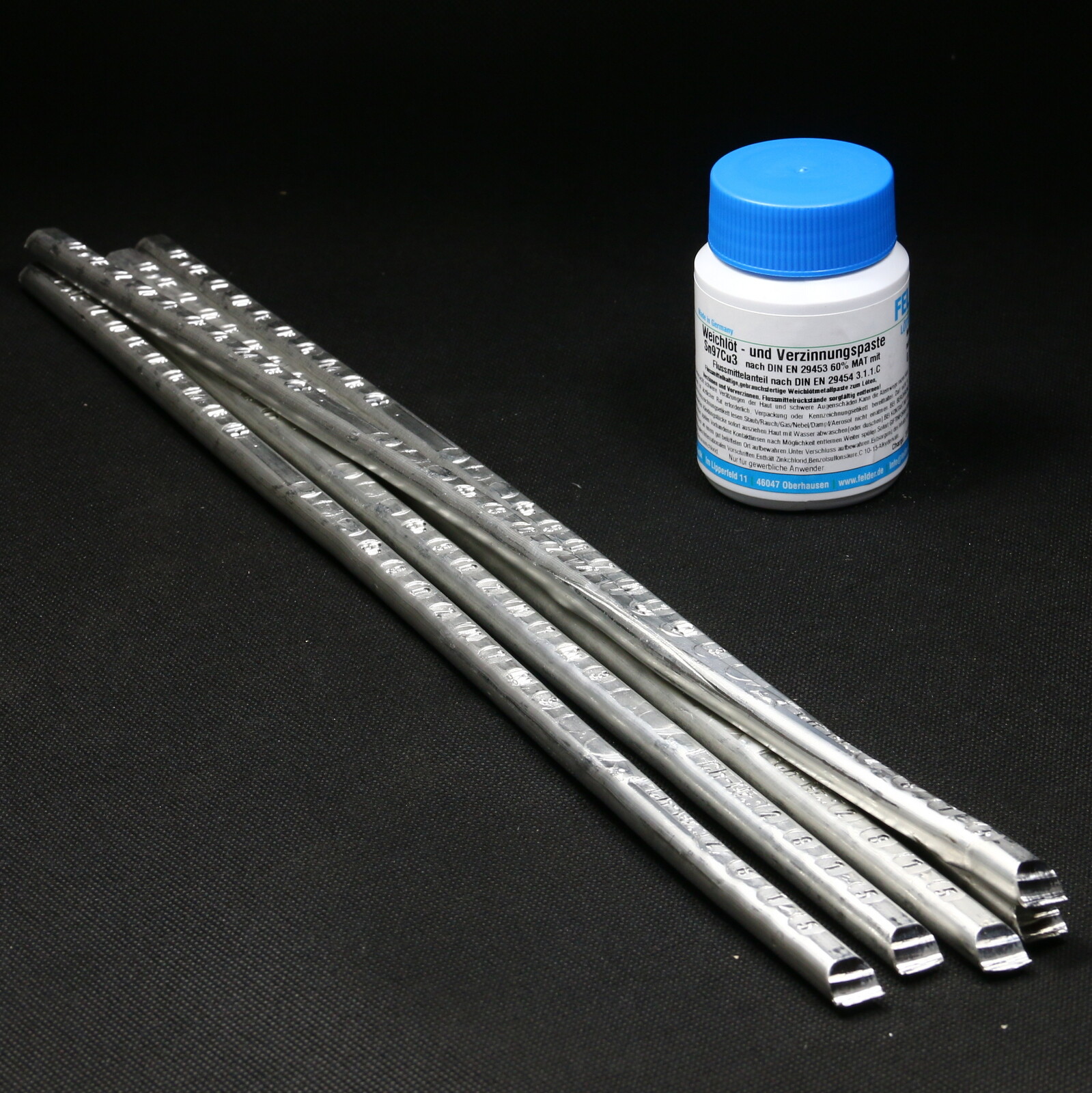 Karosseriezinn SnCu8 250g - Bleifreie Zinnlegierung Für Auto-Karosserien