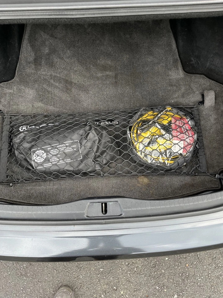 Red de carga estilo piso maletero trasero para LEXUS LS430 LS460 LS500 LS600h 2001-2025 Foto 2 de 4