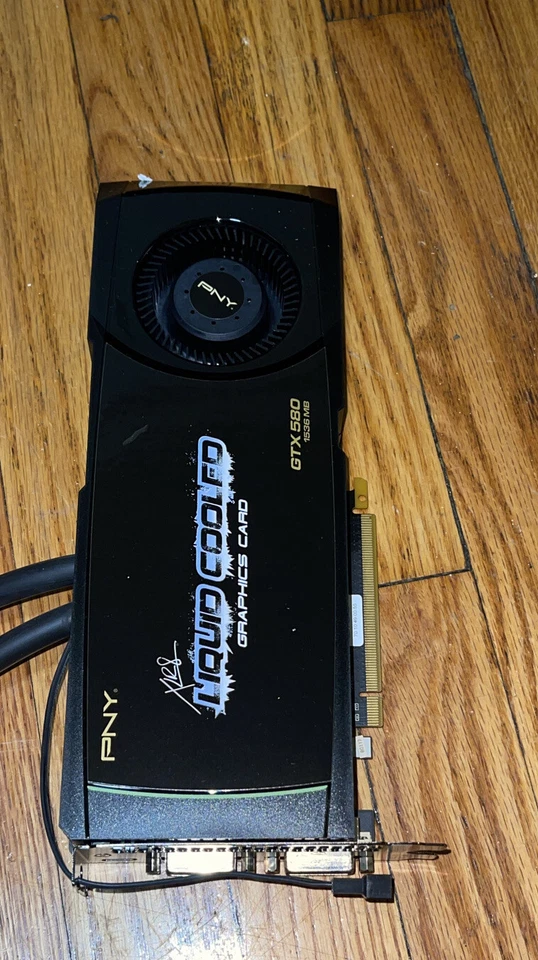 PNY NVIDIA GeForce GTX 580 (VCGGTX580XPB-LC) 1.5GB / 1.5GB (max) GDDR5 SDRAM PCI - Image 4 of 4