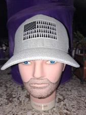 Columbia PFG Fish Flag Flexfit Ball Cap Fitted Hat