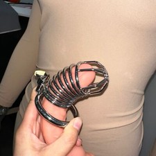Chastity Belt Penis Cock Ring Sleeve Lock Cage Male Sex Toys for Men 40/45/50mm