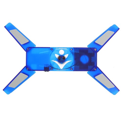 4 Stück Laptop-Lüfter, faltbar, LED-Laptop-Halter, Laptop-Lüfter, Kühlpad, - Bild 7 von 12