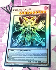 Chaos Angel CYAC Foiled YuGiOh Doujin Card Eng Art * PLEASE READ *