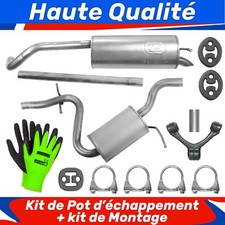 Pot d'échappement Volkswagen JETTA