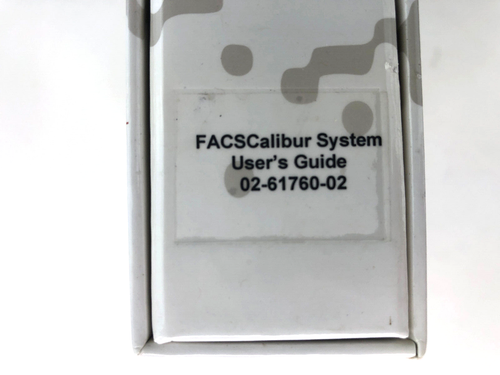 Becton Dickinson BD Biosciences FACSCalibur System FM-4 setup 1.0 + manual - Picture 5 of 9