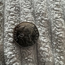 “Very rare” Benjamin Bunny 50p Coin 2017