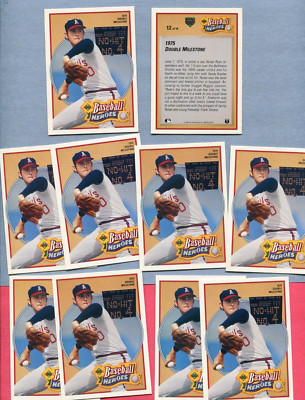 NOLAN RYAN TEXAS RANGERS ANGELS ASTROS METS 10 CARD LOT 1991 UD HEROES #12