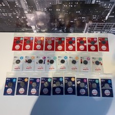 2018 10p Royal Mint Coins A-Z Alphabet Letters British Brilliant Uncirculated