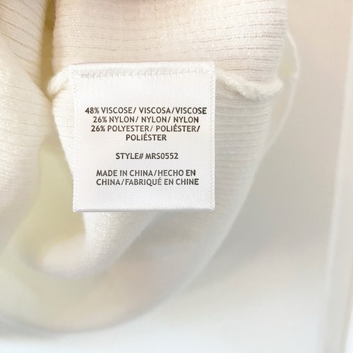MODCLOTH Women’s Bow Thyself Ivory Tie Neck Knit Top NWT Sz XL - Picture 10 of 11
