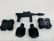 Switch Bots: 1985 vintage lot of combiner parts accessories LJN