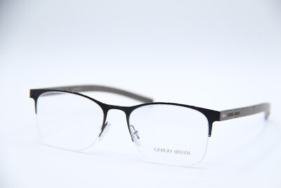 GIORGIO ARMANI AR 5047 3001 BLACK BROWN AUTHENTIC EYEGLASSES 53-18 | eBay