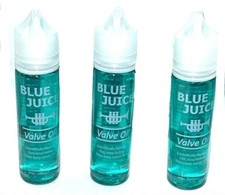 3 BOTTLES 2 oz. ea. - Blue Juice Synthetic Valve Oil for Fast Valve Action