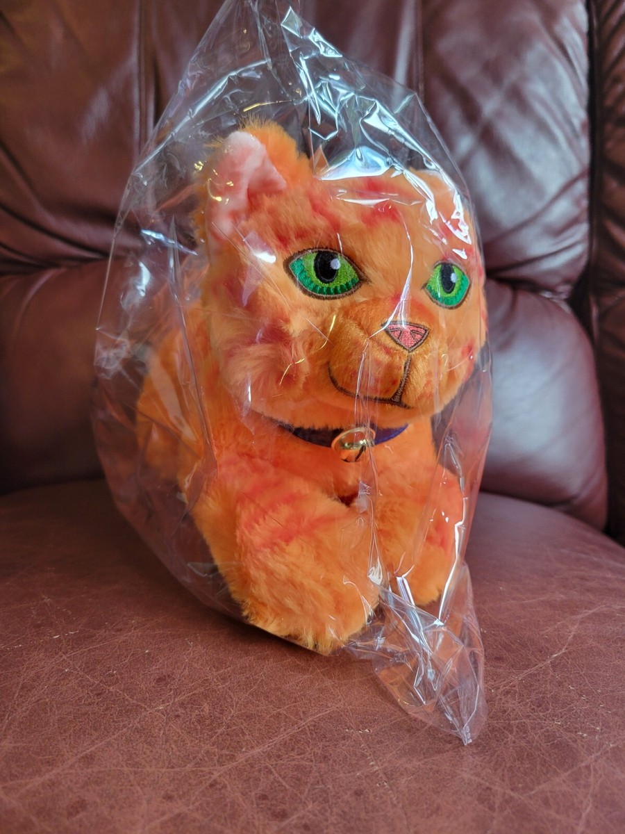 NIB Warrior Cats Rusty With A Collar Plush Thunder Clan Cat