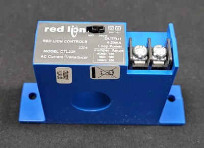 NEW RED LION CTL22F AVERAGE RESPONDING AC CURRENT TRANSDUCERS 4/20-MA