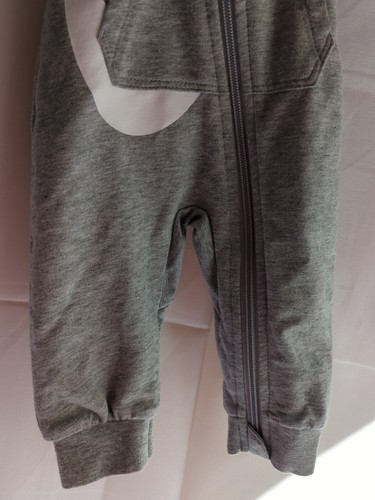 Nike zip up hoodie romper 68-74cm Size 9 Months 617846664091 - Picture 4 of 6