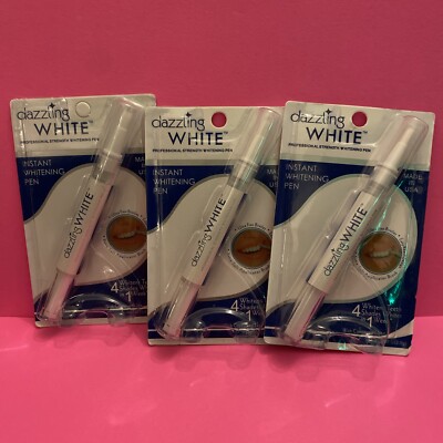 Dazzling white teeth whitening pens. Lot Of 3