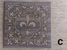 Naklejki z prawdziwego drewna fornir na nieskończenie wiele pomysłów . Lilia francuska .