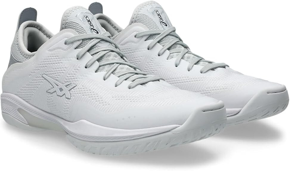 ASICS Basketball Shoes GLIDE NOVA FF 3 White Gray 1063A072 US9