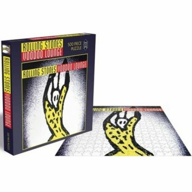 Puzzle Rock Saws Rolling Stones 500 pièces Voodoo Lounge, l'idée cadeau rock idéale