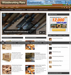 ESTABLISHED Woodworking Turnkey Website Business For Sale 