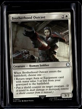 Brotherhood Outcast - 12 - PIP - NM - MTG Magic the Gathering