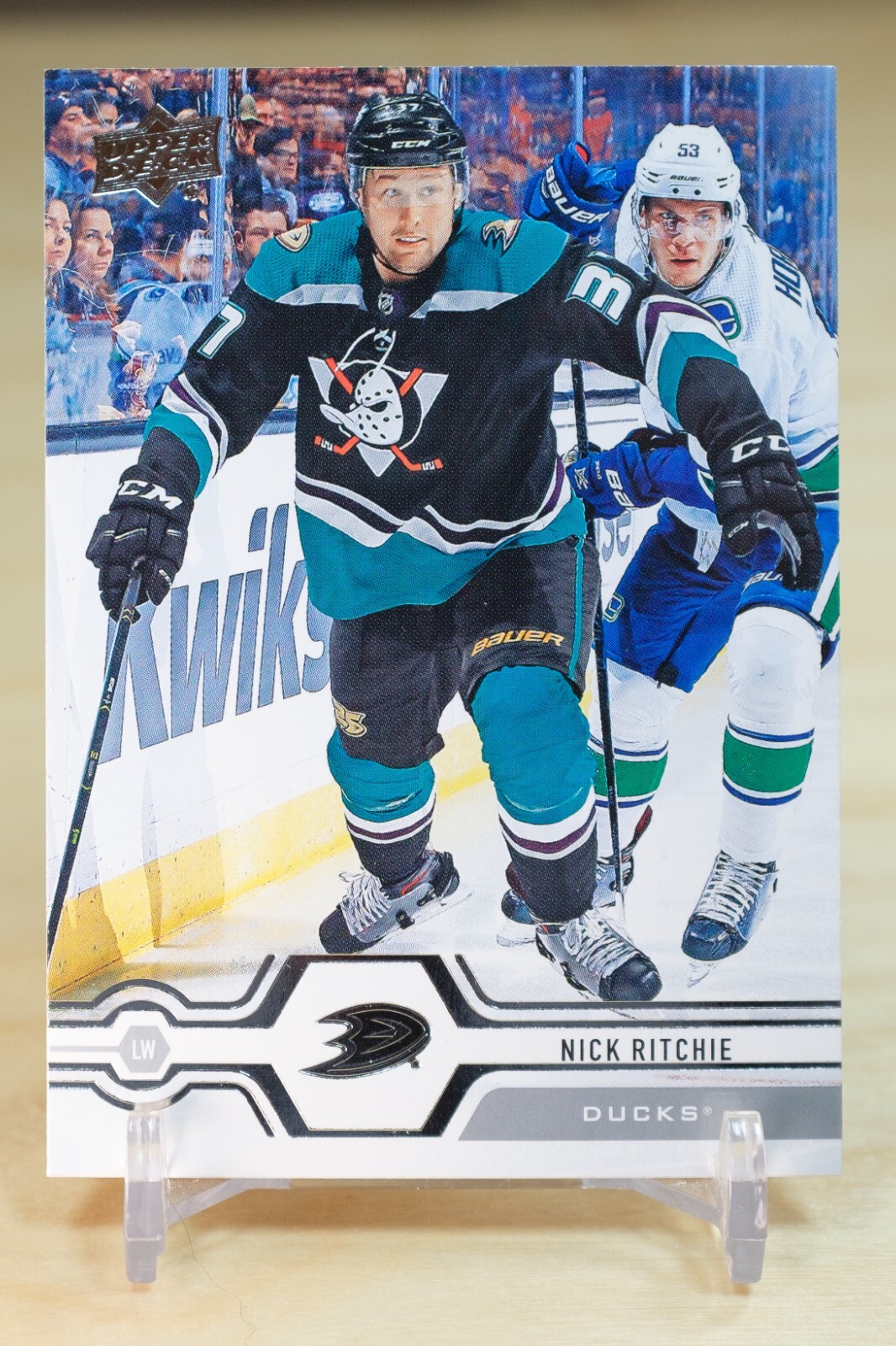 2019-20 Upper Deck Series 1 Base #176 Nick Ritchie - Anaheim Ducks