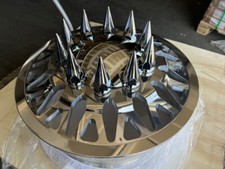 24x8.25 New Dually Wheels Our 15 Diamonds Direct Bolt Phantom Simulated 10 Lug