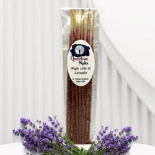 Magic Lilac & Lavender Incense Sticks 12pck, Hand Rolled Incense Sticks, Artisan