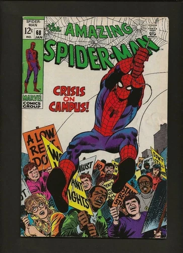 Amazing Spider-Man #68 FN+ 6.5 High Res Scans