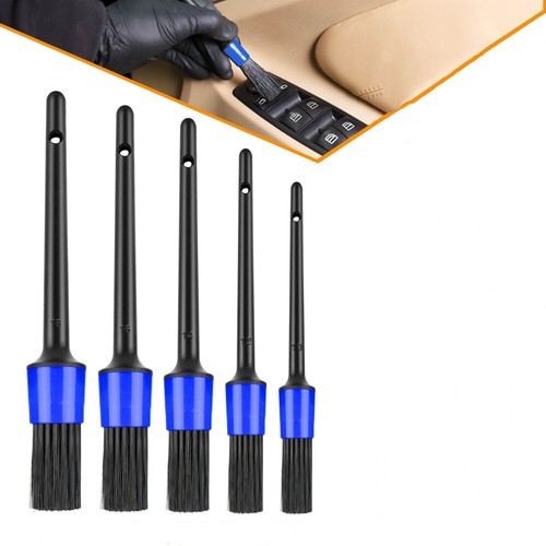Car Detailing Wash Brush Kit Vehicle Auto Interior For Wheel Clean Set Gap 5PCS - Picture 13 of 24