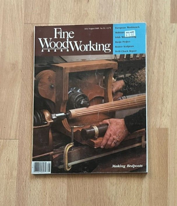 3 ~ Fine Woodworking Magazines ~ March 1983 (64) & July-Sept 1985 (53&54) PB VG
