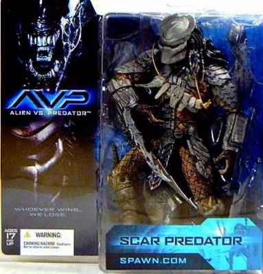 Alien VS Predator Movie Scar Action Figure New 2004 McFarlane Toys