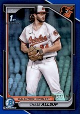 Chase Allsup 1st Bowman #BDC-123 #/150 Baltimore Orioles