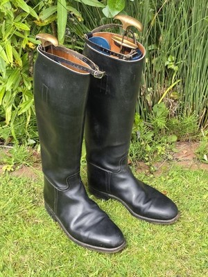 Vintage Henry Maxwell London Reitstiefel UK Größe 8