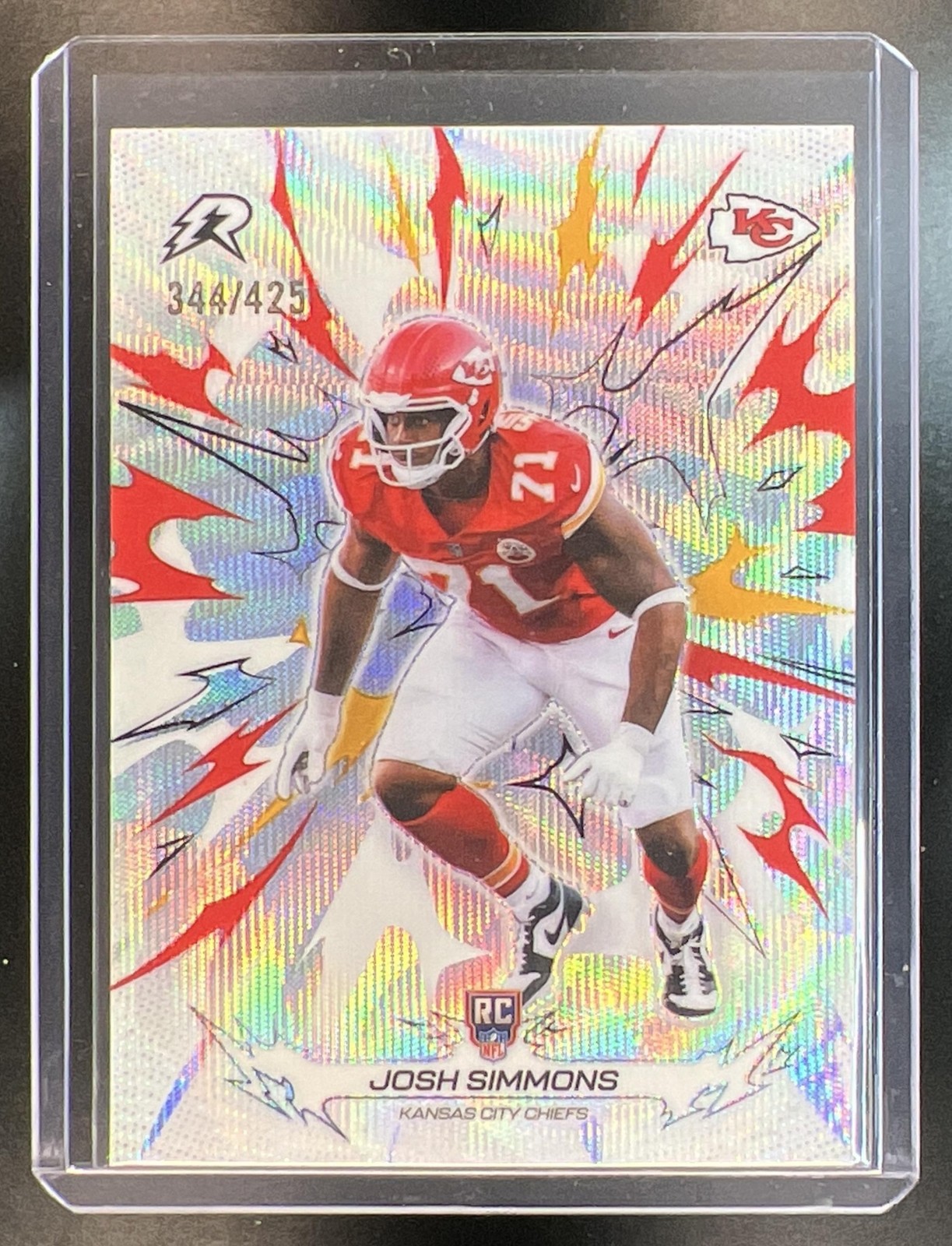 Josh Simmons 2025 Topps Resurgence #145 Surge Refractor