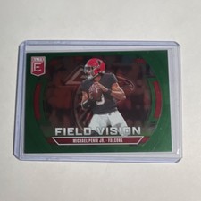Panini Donruss Elite 2025 Field Vision Green Michael Penix Jr. #9 Falcons