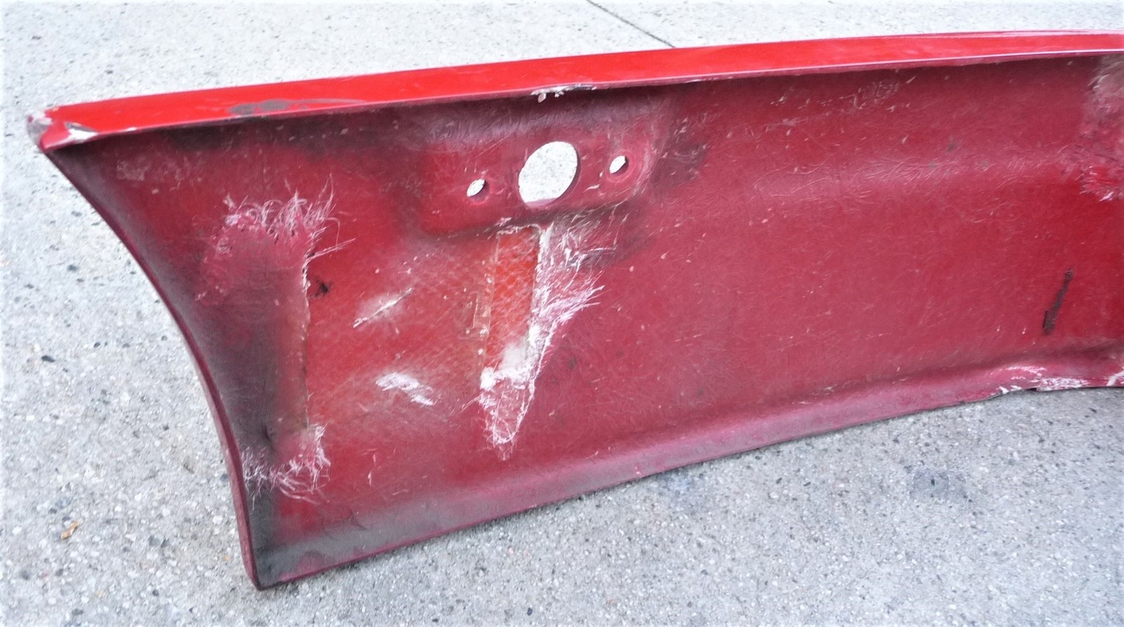 1987 1990 Ferrari Testarossa Front Bumper Cover 61532100 Damaged, OEM OE