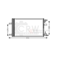 Kondensator Klimaanlage FüR Opel Astra J 2.0 Cdti Chevrolet Cruze