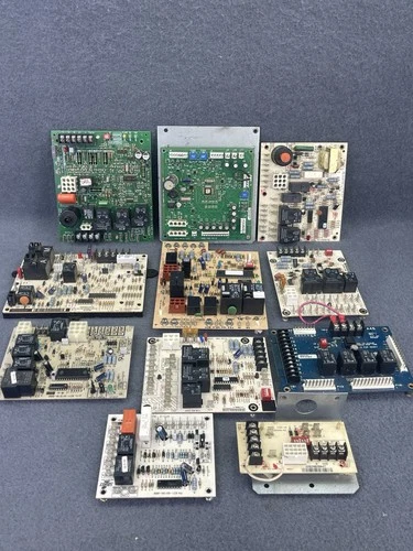 Lot of 11 HVAC Miscellaneous Control Circuit Boards (read description)SOLD AS IS