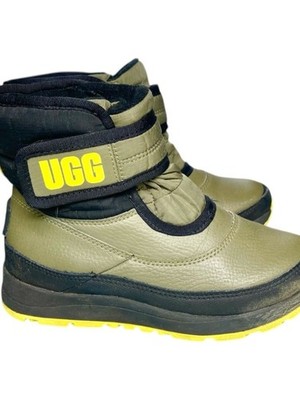 UGG Kids Size 13 Olive Green Winter Boots Thinsulate 200g Insulated Snow Boots