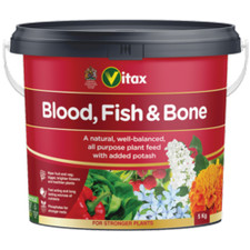 Vitax Blood Fish & Bone Fertiliser 5kg Tub For Plants Strong Growth New 4.00 per kilo