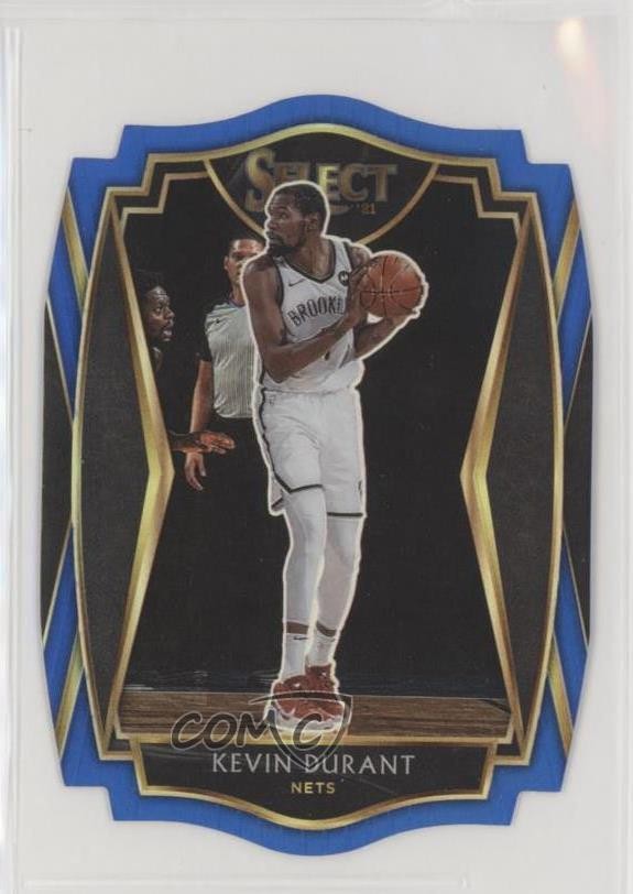 2020 Panini Select Premier Level Blue Prizm Die-Cut 88/249 Kevin Durant #101 v9t