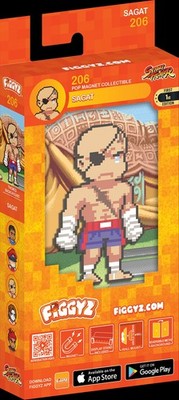 FiGGYZ Pixel Art - Street Fighter: Sagat