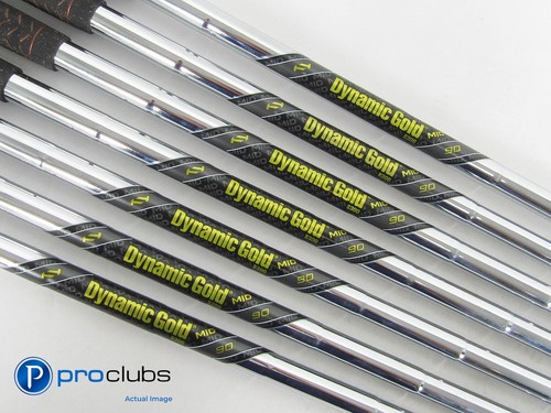 Lot 3 Tiges De Fer True Temper Dynamic Gold 100 Mid R300 - Regular, 105g, 0.355"